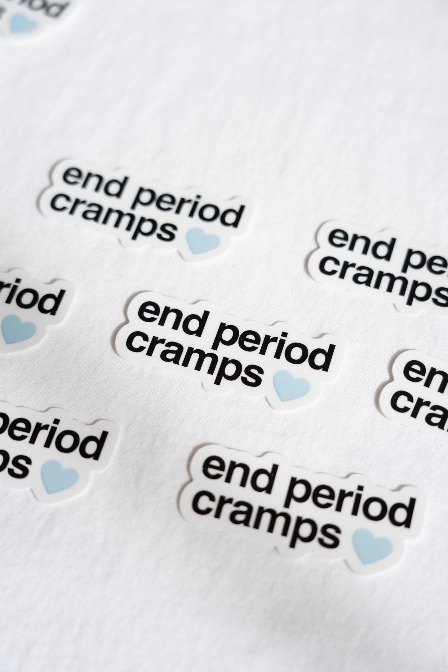 end period cramps stickers (pack of 10)