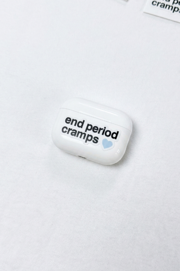 end period cramps sticker packs