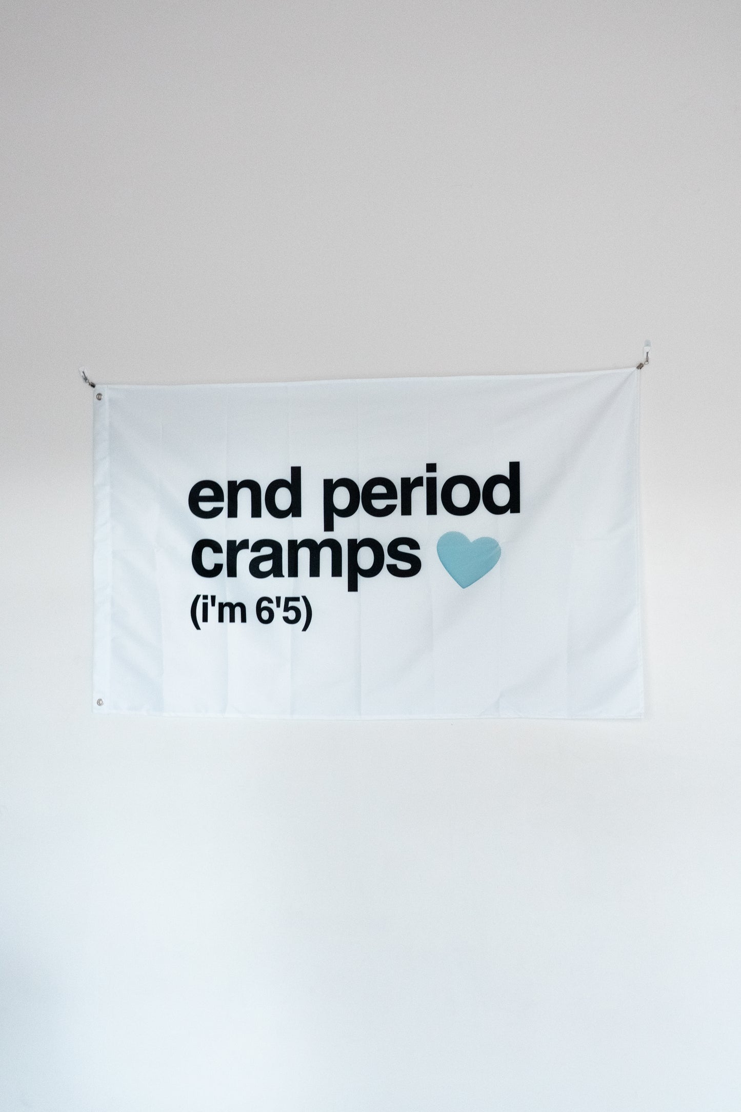 end period cramps flag