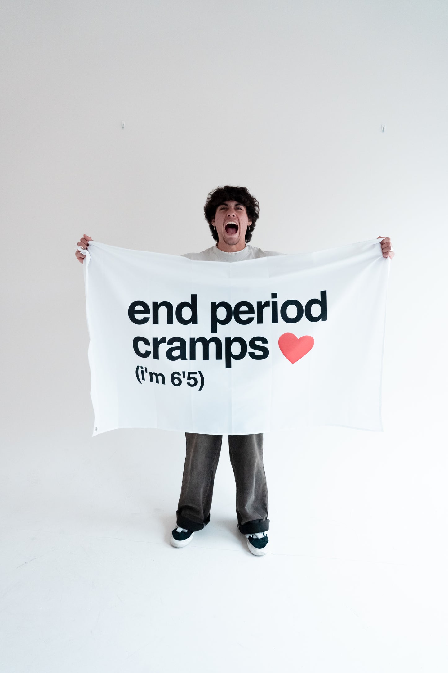 end period cramps flag