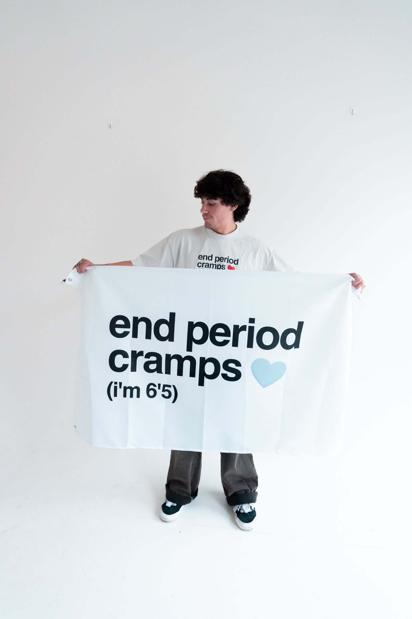 end period cramps flag