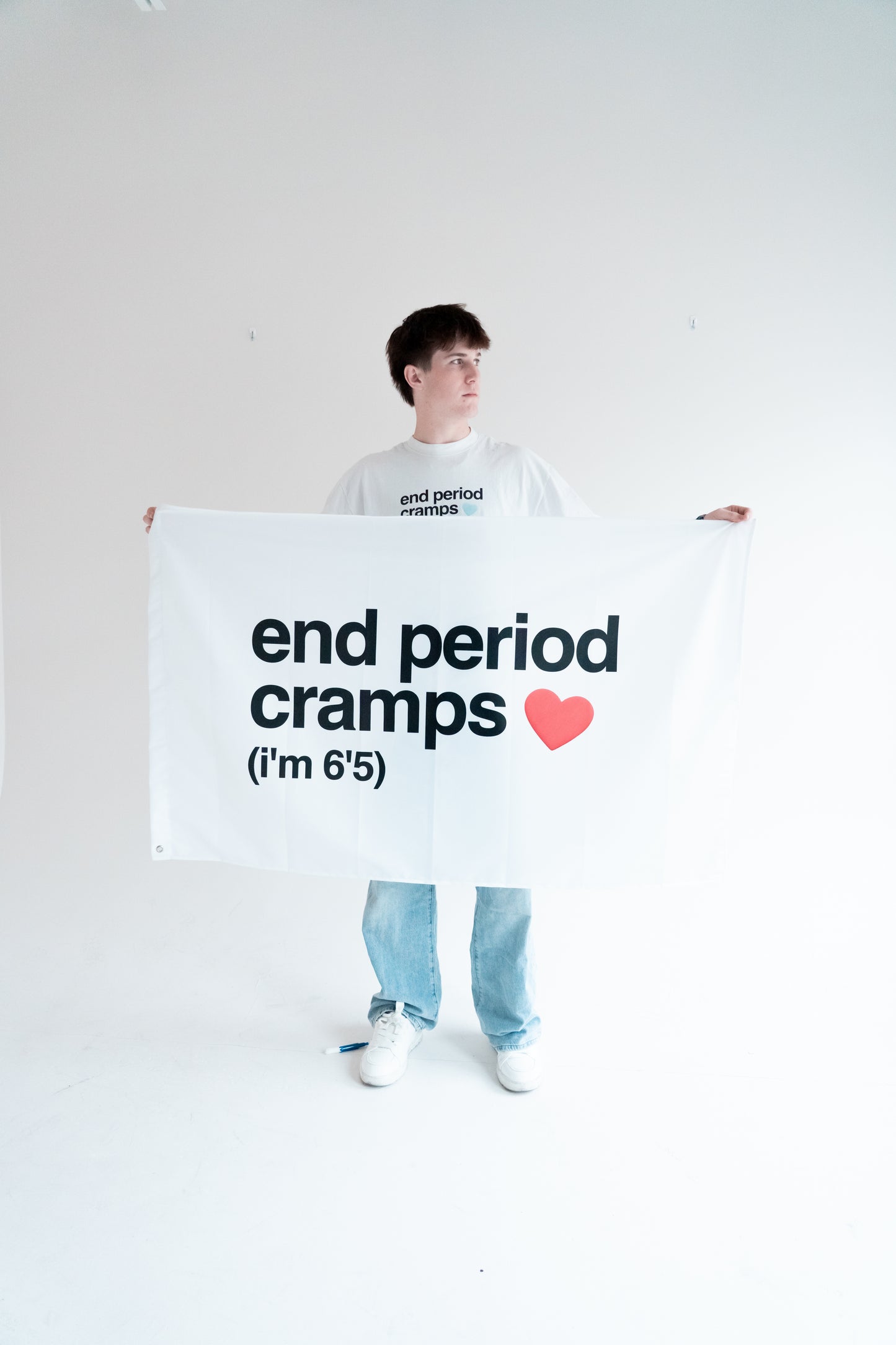end period cramps flag