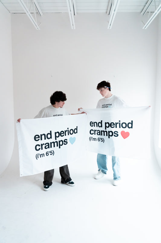 end period cramps flag