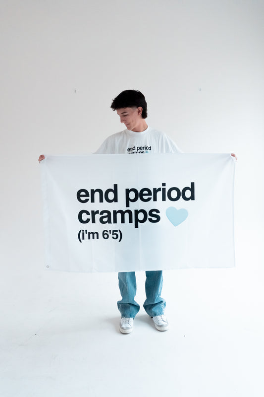 end period cramps flag